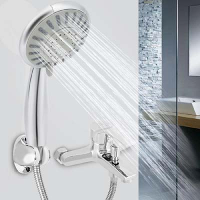 Bath Mixer Taps With Retractable Shower Head